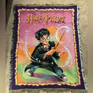 Vintage Harry Potter Throw Blanket